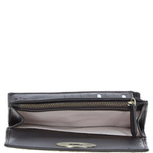 Load image into Gallery viewer, Exquisite Ashwood Leather & Harris Tweed® Cloth Twist-Lock Purse Brown/Mcload: TW-11-01-BM