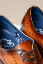 Load image into Gallery viewer, Marc Darcy - Jake Tan Contrast Oxford Shoe