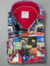 Load image into Gallery viewer, CLAUDIO LUGLI LE MANS PRINT SHIRT (CP6991)