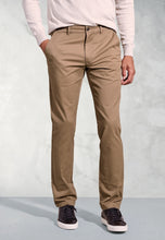 Load image into Gallery viewer, Tailored Fit Leo Stretch Cotton Chinos