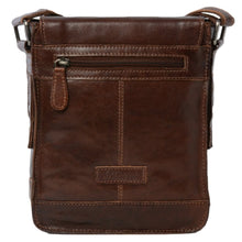 Load image into Gallery viewer, Mens Leather Flight Bag Tan (8341)