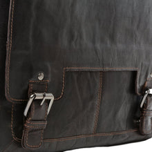 Load image into Gallery viewer, Mens Leather Laptop Messenger Bag (8343)