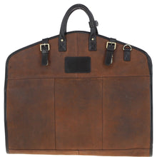 Load image into Gallery viewer, Mens Leather Suit Carrier Oily Brown : Curtis
