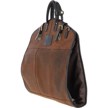 Load image into Gallery viewer, Mens Leather Suit Carrier Oily Brown : Curtis