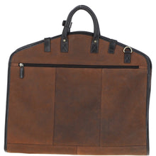 Load image into Gallery viewer, Mens Leather Suit Carrier Oily Brown : Curtis