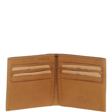 Load image into Gallery viewer, Copy of Men's Waxy Leather RFID Classic 6 Card Billfold Wallet tan: W-81