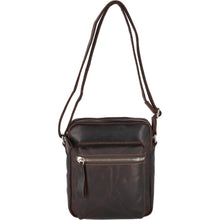 Load image into Gallery viewer, Ashwood Leather Body Bag in Brown - 1661
