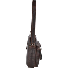 Load image into Gallery viewer, Ashwood Leather Body Bag in Brown - 1661