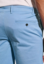 Load image into Gallery viewer, Piven White Garment Dyed Cotton Stretch Casual Shorts
