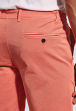 Load image into Gallery viewer, Piven White Garment Dyed Cotton Stretch Casual Shorts