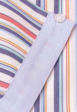 Load image into Gallery viewer, Regular Fit Multicoloured Stripe 'Portofino' Short Sleeve Shirt- 4575D