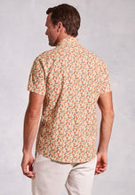 Load image into Gallery viewer, Regular Fit Mango Print Slub Cotton Shirt