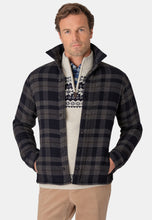 Load image into Gallery viewer, Stevenson Navy Check Overshirt