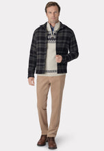 Load image into Gallery viewer, Stevenson Navy Check Overshirt