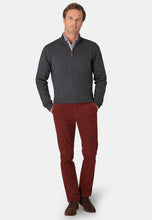 Load image into Gallery viewer, Sussex 12 Gauge Luxury Cotton Merino Zip Neck Jumper