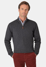 Load image into Gallery viewer, Sussex 12 Gauge Luxury Cotton Merino Zip Neck Jumper