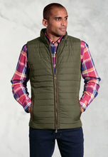 Load image into Gallery viewer, Tampa Olive Quilted Puffer Gilet