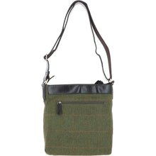 Load image into Gallery viewer, Vintage Hunter Leather Travel Bag Tweed : Doug