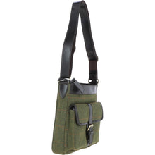 Load image into Gallery viewer, Vintage Hunter Leather Travel Bag Tweed : Doug