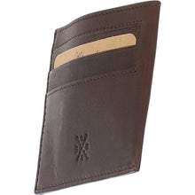 Load image into Gallery viewer, Waxy Leather Classic 6 Card Holder Wallet Brown: W-84