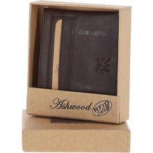 Load image into Gallery viewer, Waxy Leather Classic 6 Card Holder Wallet Brown: W-84