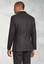 Load image into Gallery viewer, Tailored Fit Wells Charcoal Wool Blend Suit - Waistcoat Optional