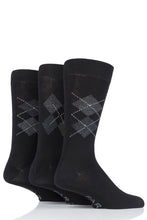 Load image into Gallery viewer, FARAH 3PR Luxury Argyle Socks