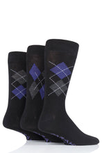 Load image into Gallery viewer, FARAH 3PR Luxury Argyle Socks