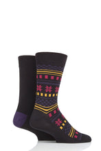 Load image into Gallery viewer, PATTERN & PLAIN Bamboo Socks