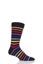 Load image into Gallery viewer, STRIPED RAINBOW Bamboo Socks