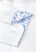 Load image into Gallery viewer, Plain White Business Casual Long Sleeve Shirt (4366AR)