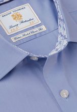 Load image into Gallery viewer, Plain Blue Business Casual Long Sleeve Shirt (4366HR)