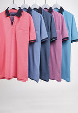 Load image into Gallery viewer, Menston Melange Pique Cotton Polo Shirt