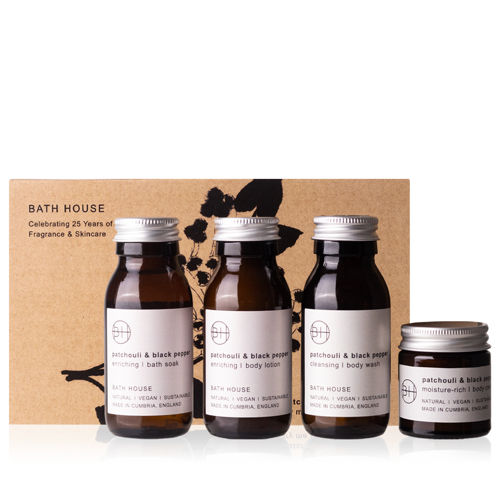 Bath House Try Me Set Patchouli Black Pepper
