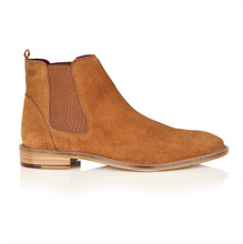Load image into Gallery viewer, HAMILTON Chelsea Suede Boot by London Brogues - Tan