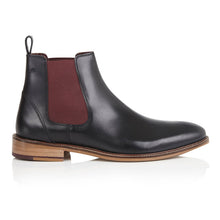 Load image into Gallery viewer, HAMILTON Chelsea Boot by London Brogues - Black