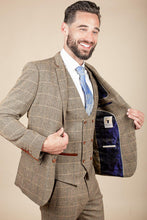 Load image into Gallery viewer, Marc Darcy TED 3pc Tweed Suit