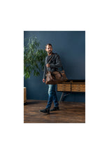 Load image into Gallery viewer, Marcus Leather Weekender Brown Bag