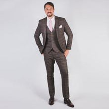 Load image into Gallery viewer, Leonard Silver Arthur Grey 3PC Suit