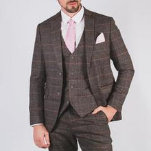 Load image into Gallery viewer, Leonard Silver Arthur Grey 3PC Suit