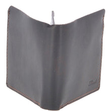 Load image into Gallery viewer, Leather Oily Hunter Wallet With ID And Coin Section Brown : 1884