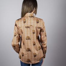 Load image into Gallery viewer, Claudio Lugli Leopord Print Ladies Shirt