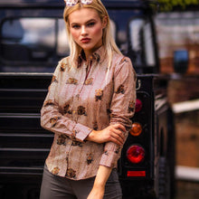 Load image into Gallery viewer, Claudio Lugli Leopord Print Ladies Shirt