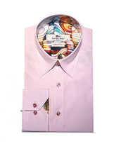 Load image into Gallery viewer, Claudio Lugli Pink Stripe Shirt (CP6698)