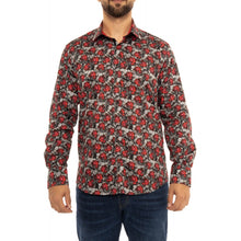Load image into Gallery viewer, Claudio Lugli Rose Print Shirt (CP6804)