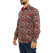 Load image into Gallery viewer, Claudio Lugli Rose Print Shirt (CP6804)