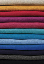 Load image into Gallery viewer, Dorset Navy Luxury 12 Gauge Cotton Merino V-Neck Jumper