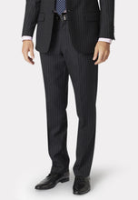 Load image into Gallery viewer, Epsom Grey Pinstripe Super 110's Suit