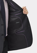 Load image into Gallery viewer, Epsom Grey Pinstripe Super 110's Suit