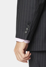 Load image into Gallery viewer, Epsom Grey Pinstripe Super 110's Suit